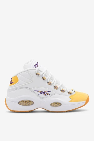 Tenisky Reebok QUESTION MID FX4278-M Látka/-Síťka mesh,Přírodní kůže (useň) - Lícová