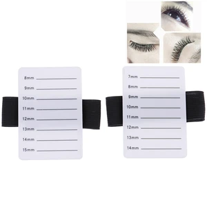 Acrylic Eyelashes Lashes Display Palette Extensions Pallet & Bandage Lash Glue Pad Eyelash Stand Holder Extension Makeup Tools