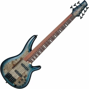 Ibanez SRAS7-CBS Cosmic Blue Starburst Fretless E-Bass