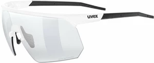UVEX Pace One V White Matt/Variomatic Litemirror Silver Ochelari ciclism