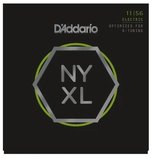 D'Addario NYXL1156 Cordes pour guitares électriques