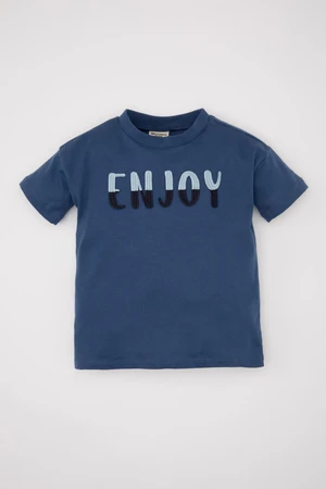 DEFACTO Baby Boy Printed Short Sleeve T-Shirt