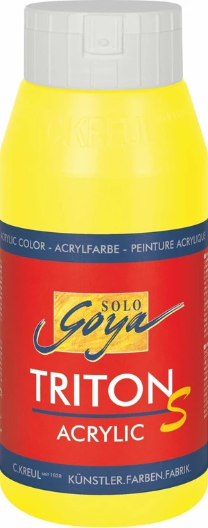 Kreul Triton S Acrylfarbe Citron 750 ml 1 Stck