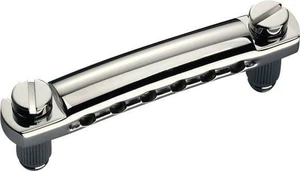 Schaller Stop Tailpiece Nickel Ponte per chitarra