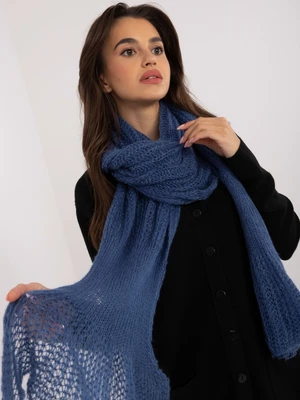 Dark blue women's scarf