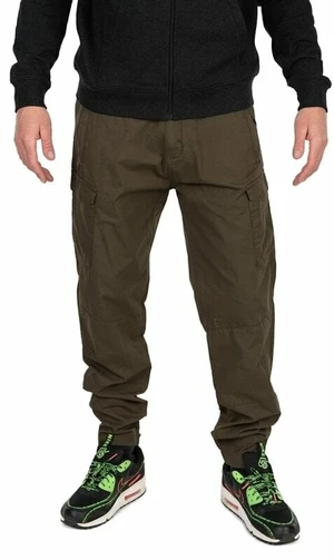 Fox Fishing Pantaloni Collection LW Cargo Trouser Verde/Negru 2XL