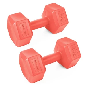 Spokey MONSTER RED Set of hexagonal cynics 2x 4 kg