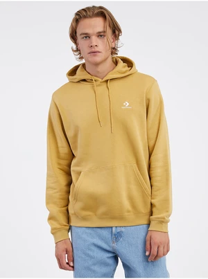 Mustard Unisex Hoodie Converse Go-To Embroidered - Men