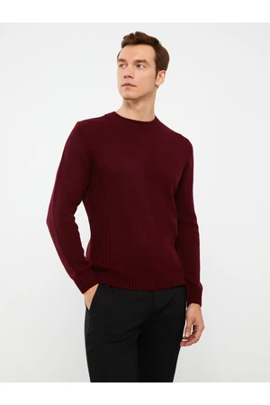 LC Waikiki Crew Neck Long Sleeve Men's Knitwear Sweater