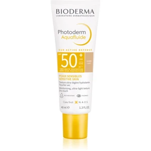 Bioderma Photoderm Aquafluid ochranný krém na obličej SPF 50+ odstín Claire 40 ml