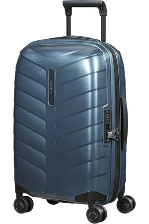 Samsonite Kabinový cestovní kufr Attrix S 35cm EXP 38/44 l - modrá