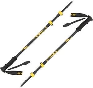 Viking Teho Black/Yellow 65 - 145 cm Bețe de trekking