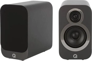 Q Acoustics 3010i Enceinte bibliothèque Hi-Fi Graphite 2 pièces