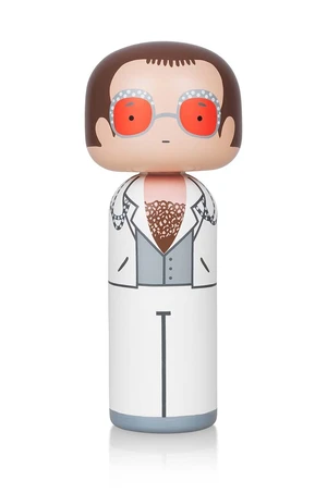 Kokeshi bábika Lucie Kaas Elton In White