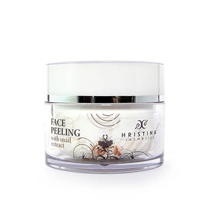 HRISTINA Prírodný tvárový peeling s výťažkom zo slimáka 100 ml