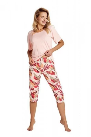 Taro Lily 3116 01 růžové Dámské pyžamo S růžová