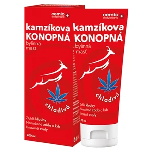 CEMIO Kamzíkova konopná mast chladivá 200 ml