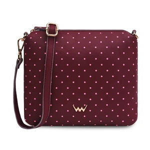 Vuch Dámská crossbody kabelka Coalie Dotty Wine