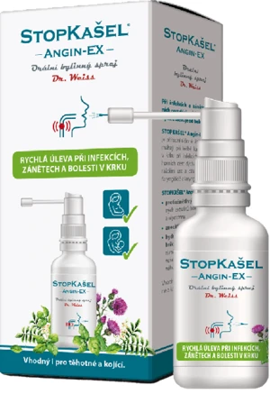 Dr.Weiss StopKašel ANGIN-EX sprej 30 ml