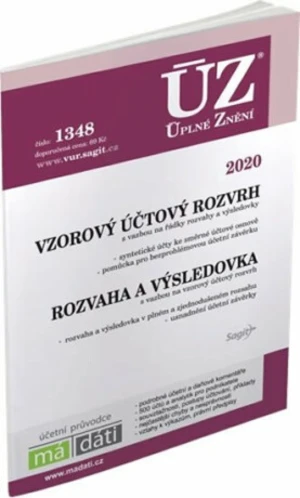 ÚZ 1348 Vzorový účtový rozvrh 2020, Rozvaha a výsledovka 2020