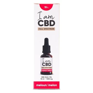 I AM CBD Full Spectrum CBD olej 15% s melounovou příchutí 10 ml