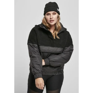 Women's compression jacket Sherpa Mix black/black