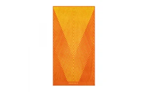 Zwoltex Unisex's Gym Bench Towel Energy AB Orange/Yellow