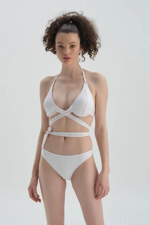 Dagi White Contributory Underwire Bikini Top