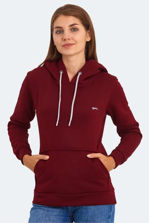 Slazenger KESHIAN Women's Sweatshirt Claret Red