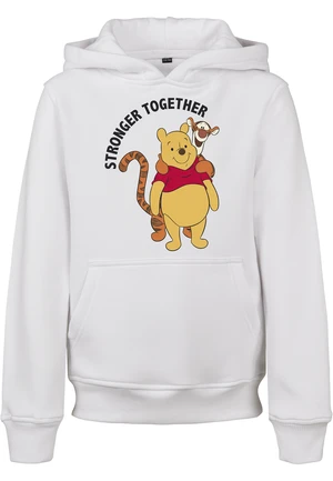 Kids Stronger Together Hoody white