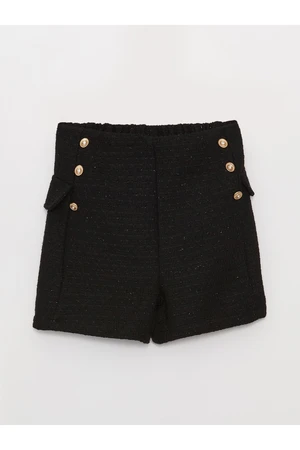 LC Waikiki Girls' Shorts with Elastic Waist