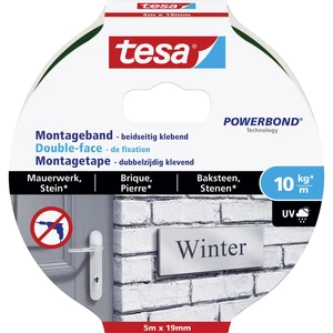 tesa BRICK & STONE 77749-00000-00 montážna páska tesa® POWERBOND čierna (d x š) 5 m x 19 mm 1 ks