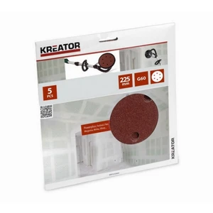 Brusný kotouč 225mm G60 5ks KREATOR KRT232004