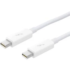 Thunderbolt kabel Apple MD862ZM/A, 0.50 m, bílá