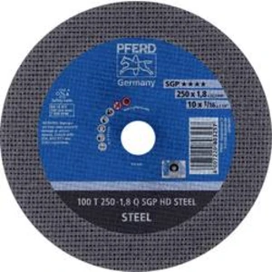 Řezný kotouč rovný PFERD 66322132, 100 T 250-1,8 Q SGP HD STEEL/32,0 Průměr 250 mm 20 ks