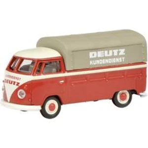 Schuco 452641000 H0 Volkswagen T1b pritsche Plane „Deutz Service"