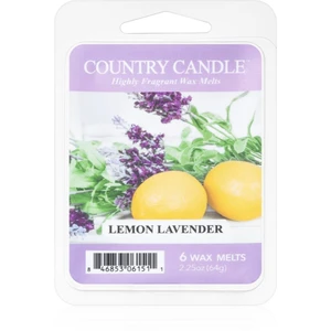 Country Candle Lemon Lavender vosk do aromalampy 64 g