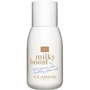 Clarins Milky Boost tónovací mléko pro sjednocení barevného tónu pleti odstín 04 Milky Auburn 50 ml