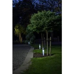 LED solární zahradní lampa Konstsmide Assisi 7810-000, 2 W, IP44, bílá, N/A, sada 2 ks