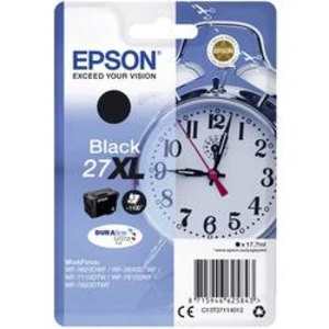 Epson Ink T2711, 27XL originál černá C13T27114012