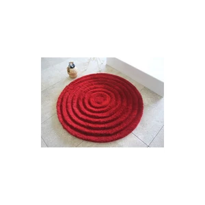 Kúpeľňová predložka Round Red, Ø 90 cm