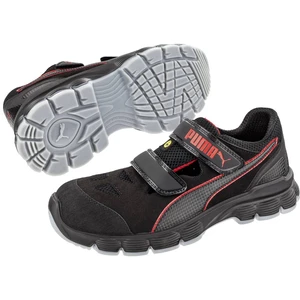 PUMA Safety Aviat Low ESD SRC 640891-45 bezpečnostná obuv ESD (antistatická) S1P Vel.: 45 čierna, červená 1 pár