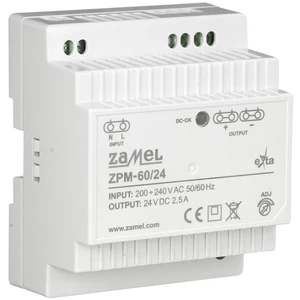 Zamel ZPM-60/24 napájací zdroj  24 V 2.5 A 100 W 1 x