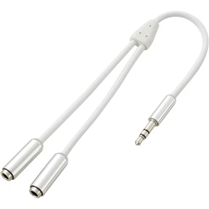 SpeaKa Professional SP-7870084 jack audio prepojovací kábel [1x jack zástrčka 3,5 mm - 2x jack zásuvka 3,5 mm] 20.00 cm