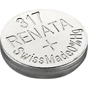 Renata SR62 gombíková batéria  317 oxid striebra 10.5 mAh 1.55 V 1 ks