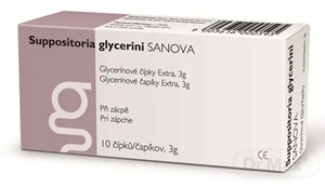 SUPPOSITORIA GLYCERINI SANOVA Extra 3g