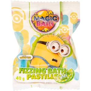 Minions Bath Fizzing Pastile šumivá guľa do kúpeľa 40 g