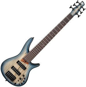 Ibanez SR606E-CTF Cosmic Blue Starburst 6-saitiger E-Bass, 6-Saiter E-Bass