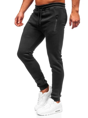 Pantaloni de training negri Bolf 2165