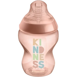 Tommee Tippee Closer To Nature Anti-colic Kindness kojenecká láhev Slow Flow 0m+ 260 ml